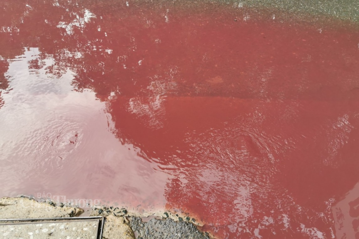 Hà Nội: Truy tìm nguồn thải bí ấn 'nhuộm đỏ' ngã ba Đại lộ Thăng Long - Vân Côn Hà Nội: Truy tìm nguồn thải bí ấn 'nhuộm đỏ' ngã ba Đại lộ Thăng Long - Vân Côn