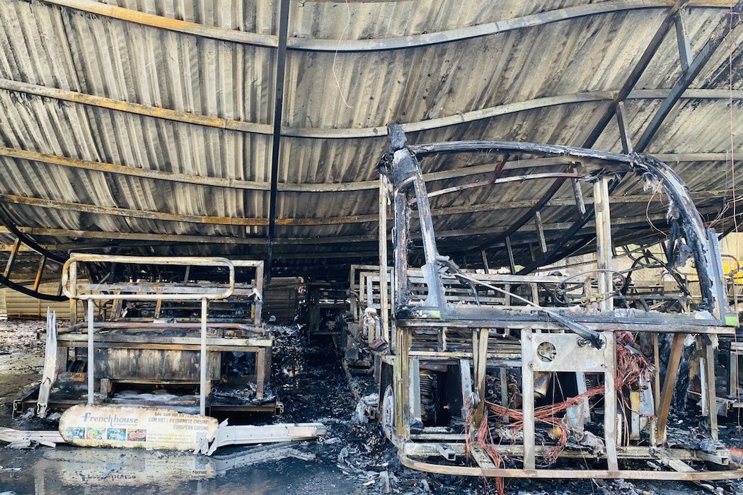 Lại thêm một vụ cháy hàng chục xe điện tại TP. Hội An trong chưa đầy 3 tháng Lại thêm một vụ cháy hàng chục xe điện tại TP. Hội An trong chưa đầy 3 tháng