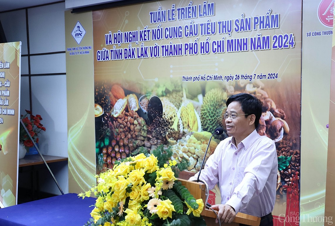 Khai mạc Tuần lễ triển lãm, kết nối cung-cầu tiêu thụ sản phẩm Đắk Lắk tại TP. Hồ Chí Minh