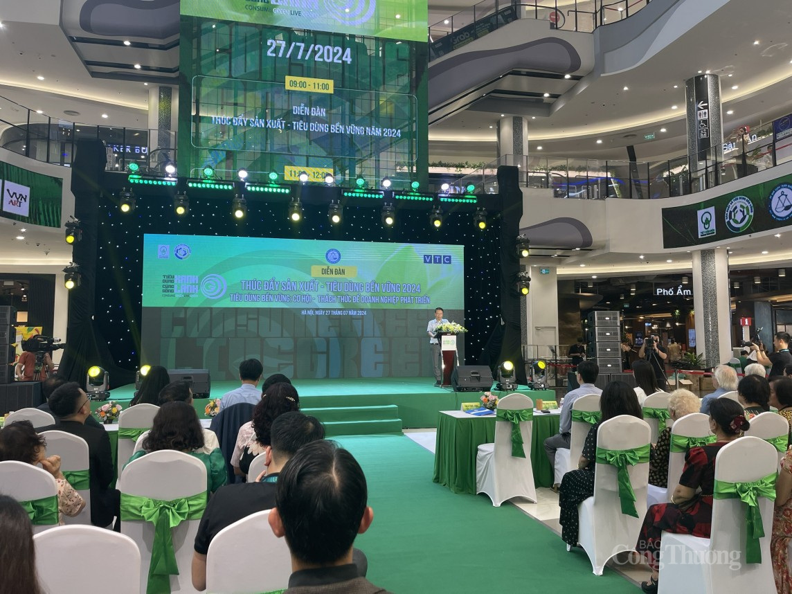 Sản xuất và tiêu dùng bền vững tại Việt Nam còn nhiều thách thức Sản xuất và tiêu dùng bền vững tại Việt Nam còn nhiều thách thức