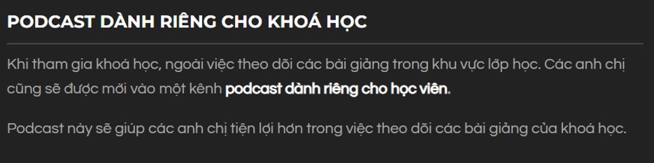 Podcast dành riêng nhưng lại được đăng công khai? (Ảnh: Chụp màn hình) Podcast dành riêng nhưng lại được đăng công khai? (Ảnh: Chụp màn hình)