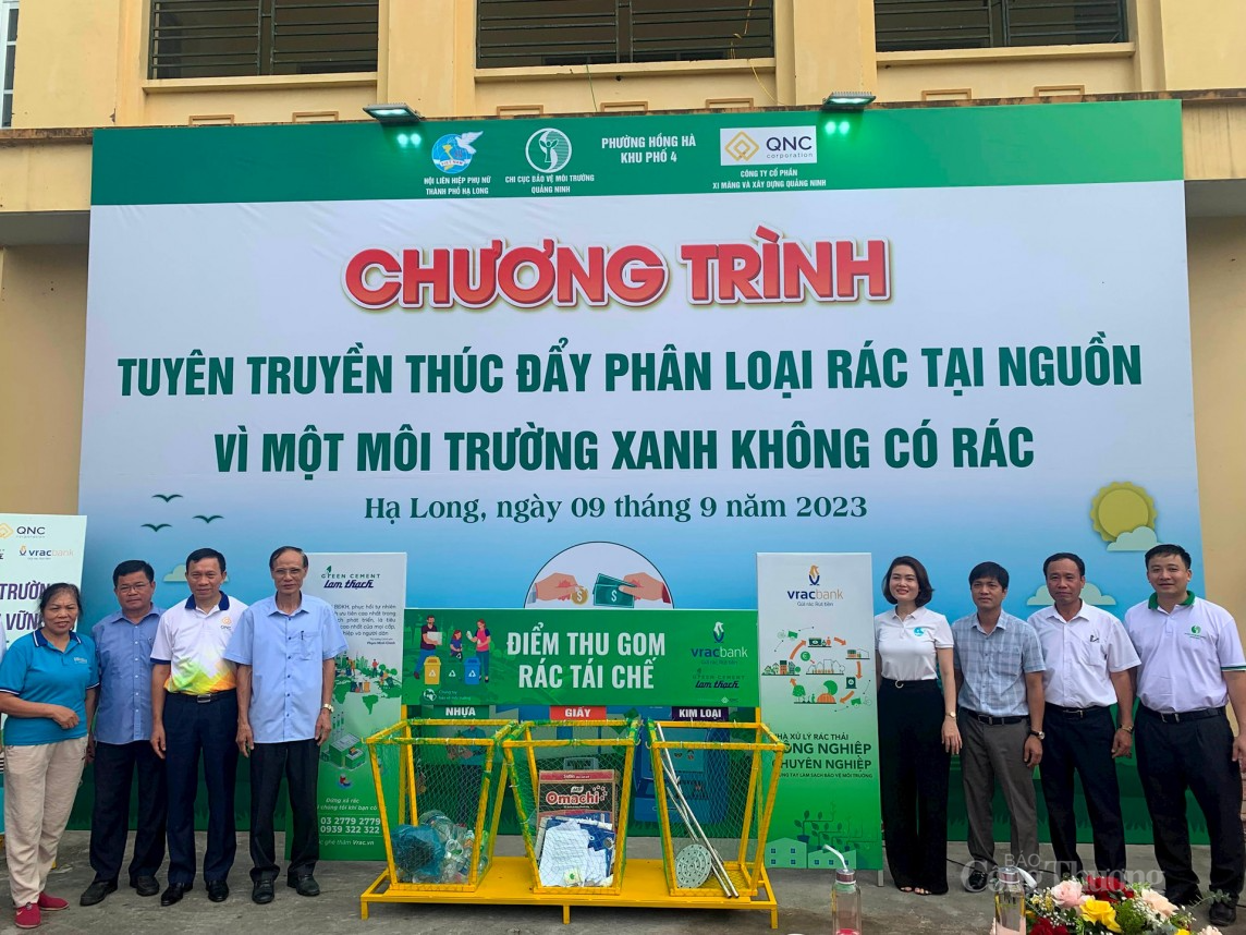 Ngân hàng rác và câu chuyện kinh tế tuần hoàn ở Quảng Ninh