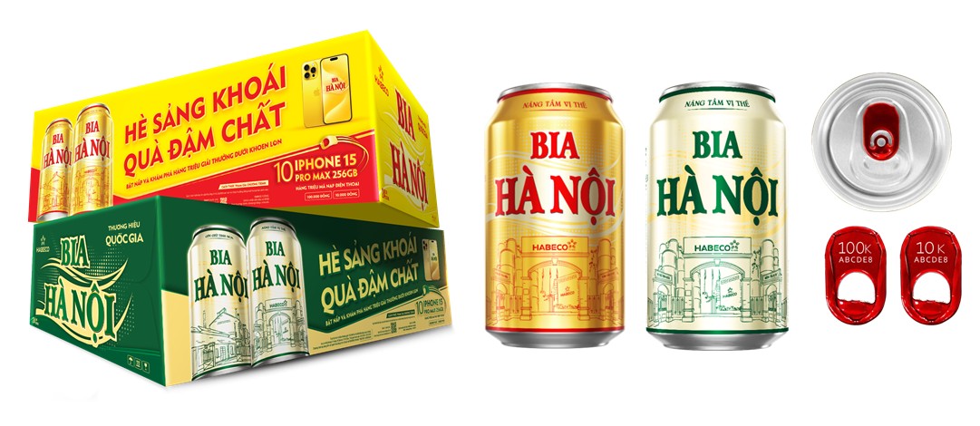 Trúng ngay Iphone 15 Promax với Chương trình khuyến mại  “Hè sảng khoái,  Quà đậm chất” cùng Bia Hà Nội Trúng ngay Iphone 15 Promax với Chương trình khuyến mại  “Hè sảng khoái,  Quà đậm chất” cùng Bia Hà Nội