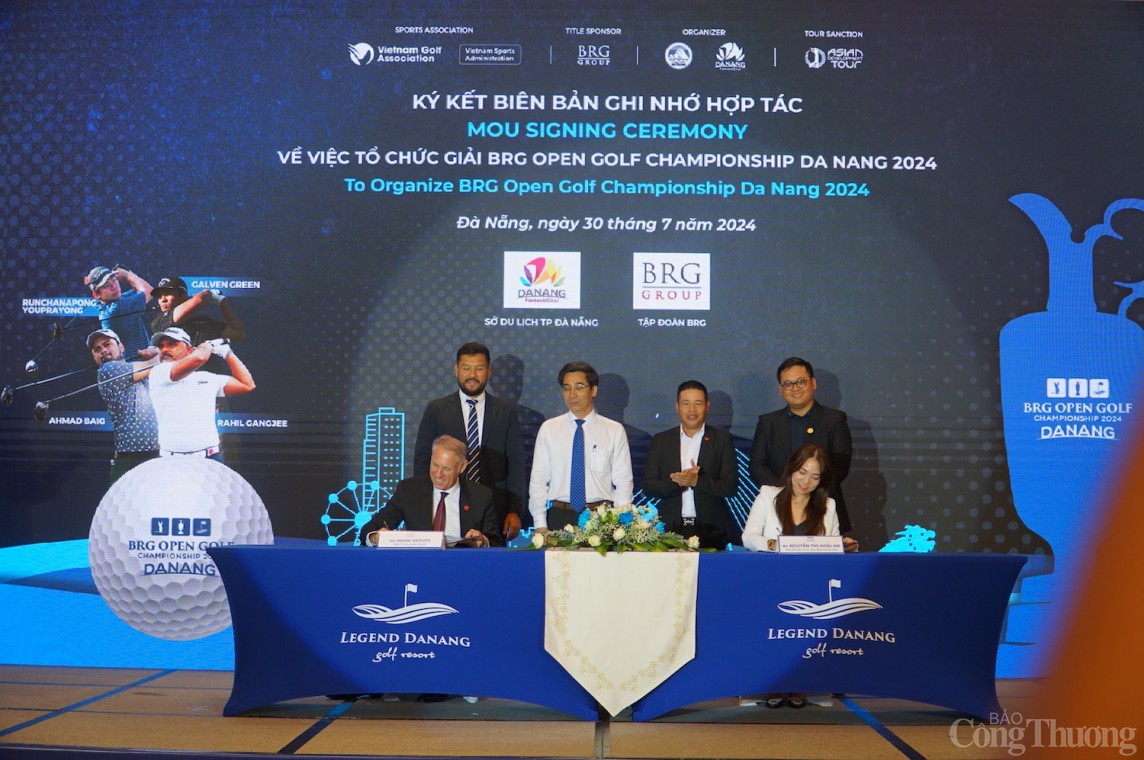 Ký kết hợp tác tổ chức và tài trợ cho BRG Open Golf Championship Danang 2024 Ký kết hợp tác tổ chức và tài trợ cho BRG Open Golf Championship Danang 2024