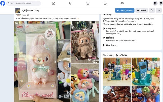 Trang facebook “Nghiện Nha Trang” bị phản ánh đăng quảng cáo hàng hoá không rõ nguồn gốc “lấy tiền”