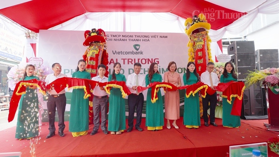 Vietcombank Thanh Hóa chính thức đưa vào hoạt động Phòng giao dịch Bỉm Sơn Vietcombank Thanh Hóa chính thức đưa vào hoạt động Phòng giao dịch Bỉm Sơn
