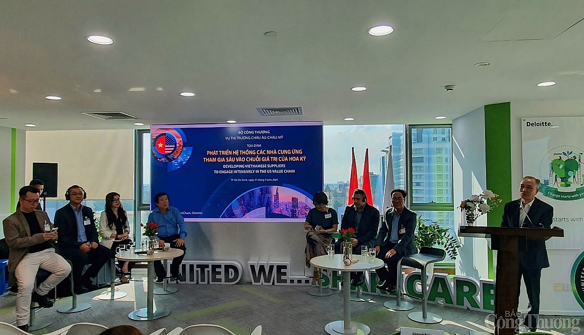 Bàn giải pháp để doanh nghiệp tham gia sâu vào chuỗi giá trị của Hoa Kỳ