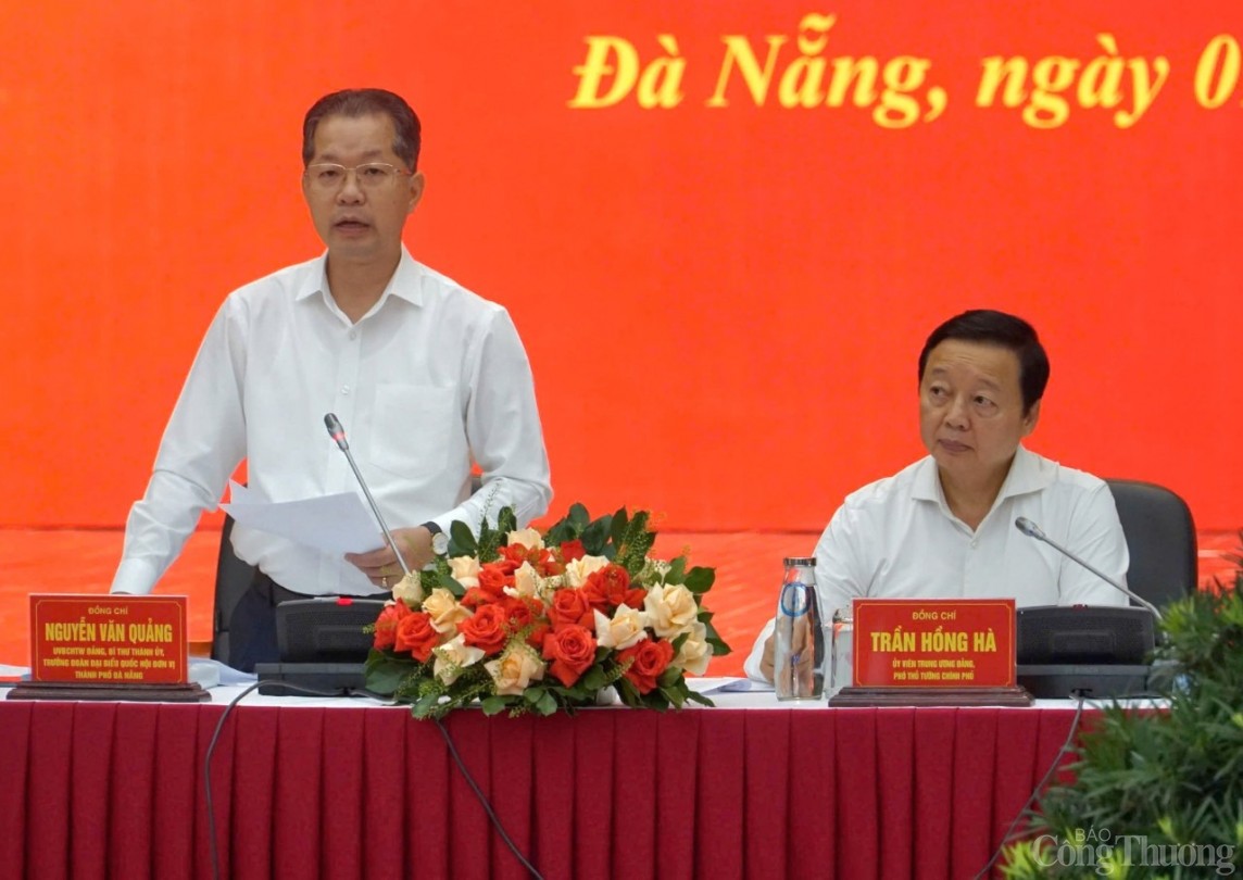 Bí thư Thành ủy Đà Nẵng Nguyễn Văn Quảng cho rằng cần giải quyết cơ chế hoạt động của Hội đồng điều phối vùng để tăng tính liên kết giữa các địa phương trong vùng Bắc Trung Bộ và Duyên hải miền Trung Bí thư Thành ủy Đà Nẵng Nguyễn Văn Quảng cho rằng cần giải quyết cơ chế hoạt động của Hội đồng điều phối vùng để tăng tính liên kết giữa các địa phương trong vùng Bắc Trung Bộ và Duyên hải miền Trung