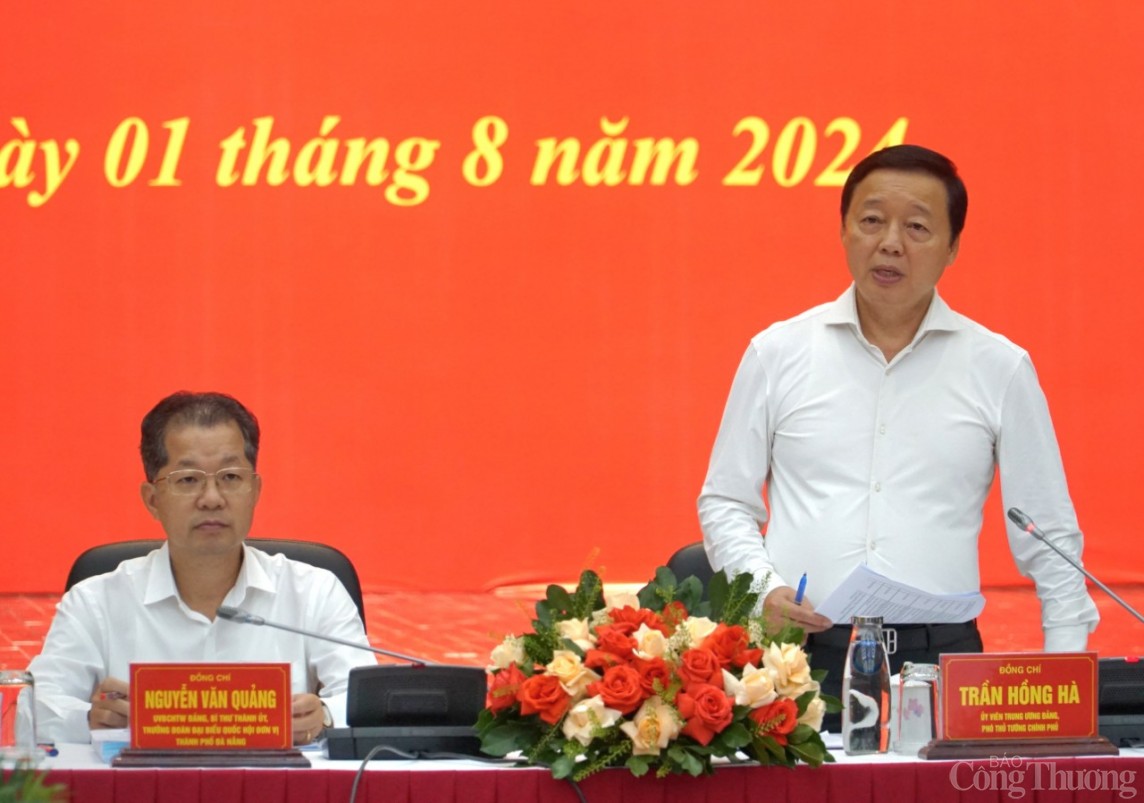 Phó Thủ tướng Chính phủ Trần Hồng Hà cho biết sẽ sớm tháo gỡ khó khăn về thể chế, khơi thông nguồn lực đất đai Phó Thủ tướng Chính phủ Trần Hồng Hà cho biết sẽ sớm tháo gỡ khó khăn về thể chế, khơi thông nguồn lực đất đai