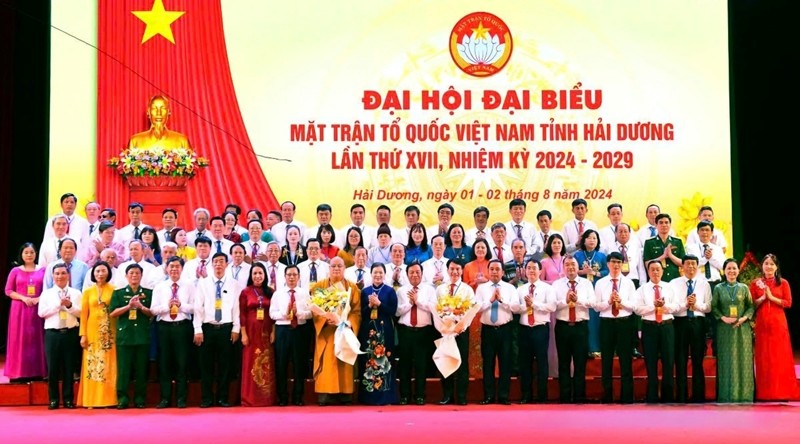 Ủy ban MTTQ tỉnh Hải Dương khóa mới ra mắt Đại hội Ủy ban MTTQ tỉnh Hải Dương khóa mới ra mắt Đại hội