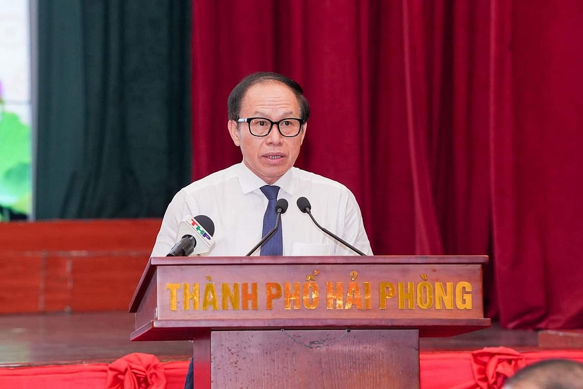 Bí thư Thành ủy Hải Phòng Lê Tiến Châu Bí thư Thành ủy Hải Phòng Lê Tiến Châu