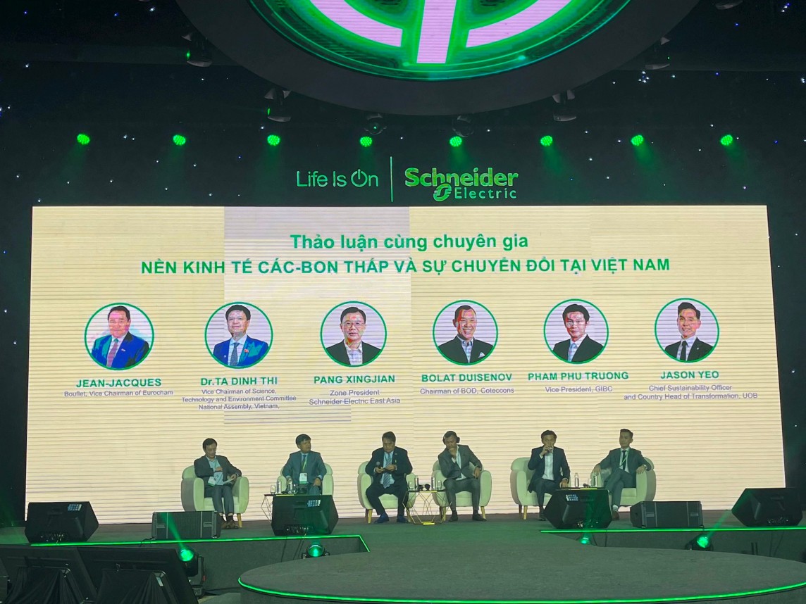 Các diễn giả thảo luận tại Hội nghị Thượng đỉnh Đổi mới Sáng tạo năm 2024 (Ảnh BTC). Các diễn giả thảo luận tại Hội nghị Thượng đỉnh Đổi mới Sáng tạo năm 2024 (Ảnh BTC).