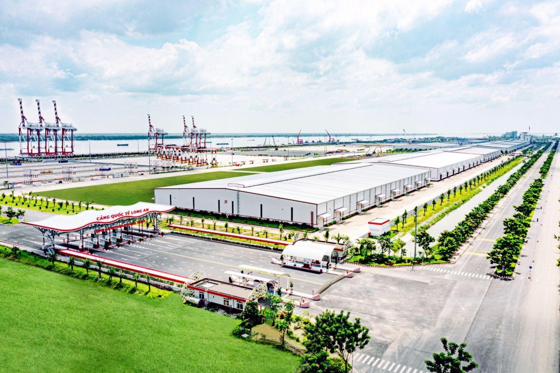 Một góc dự án - Cảng Quốc tế Long An Một góc dự án - Cảng Quốc tế Long An