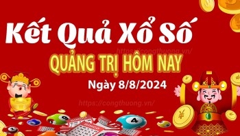 XSQT 8/8, kết quả xổ số Quảng Trị hôm nay 8/8/2024, xổ số Quảng Trị ngày 8 tháng 8