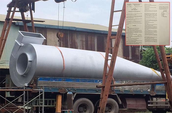 Đông Anh - Hà Nội: Hai doanh nghiệp bị phạt vì chiếm đất công