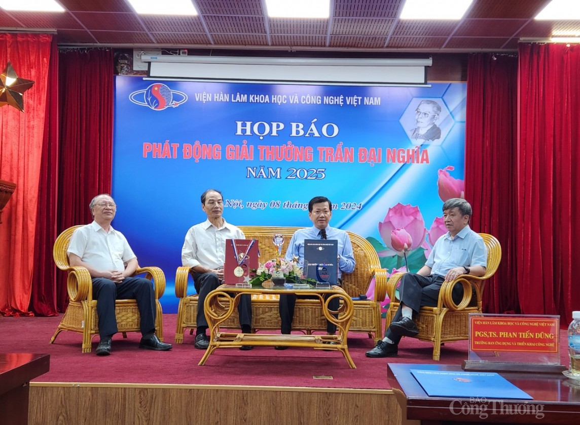 Phát động Giải thưởng Trần Đại Nghĩa năm 2025 Phát động Giải thưởng Trần Đại Nghĩa năm 2025