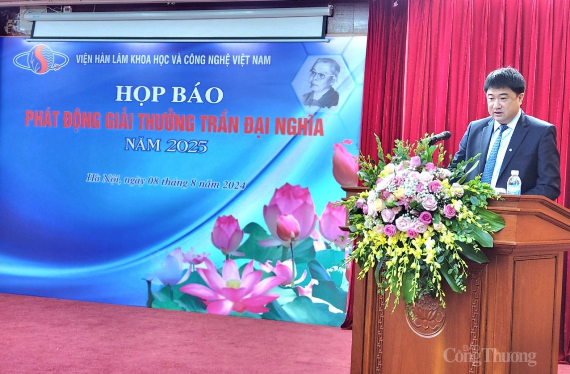 Phát động Giải thưởng Trần Đại Nghĩa năm 2025 Phát động Giải thưởng Trần Đại Nghĩa năm 2025