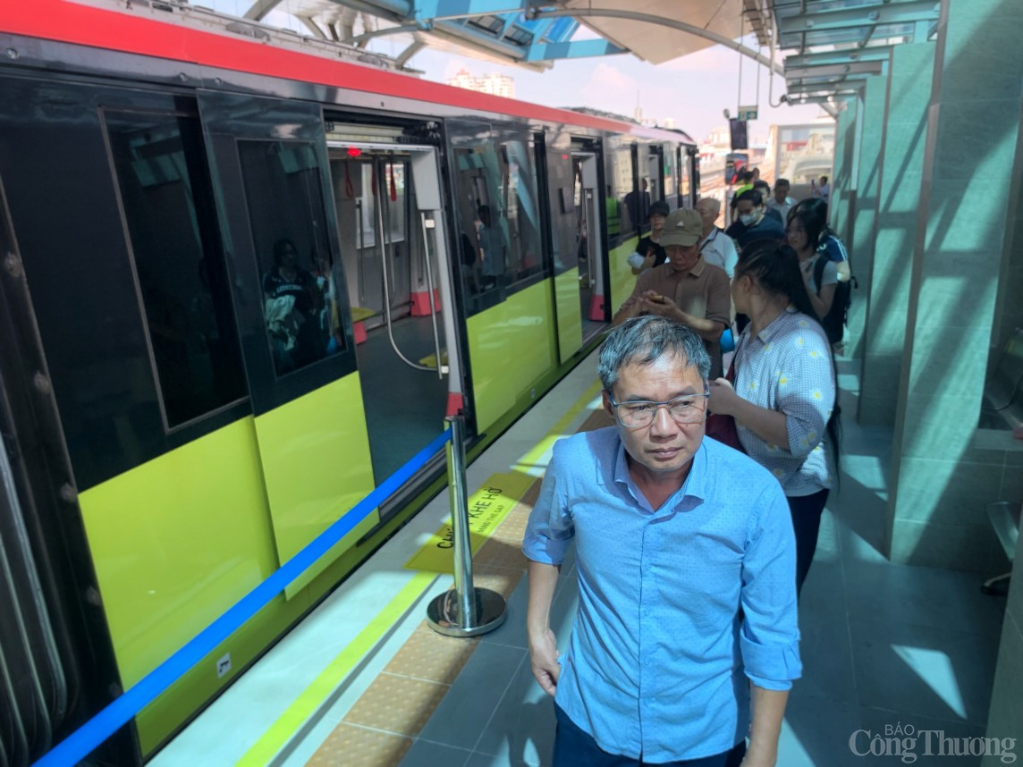 Tổng Giám đốc Hanoi Metro nói gì về ngày đầu đoạn trên cao Nhổn-Ga Hà Nội vận hành? Tổng Giám đốc Hanoi Metro nói gì về ngày đầu đoạn trên cao Nhổn-Ga Hà Nội vận hành?