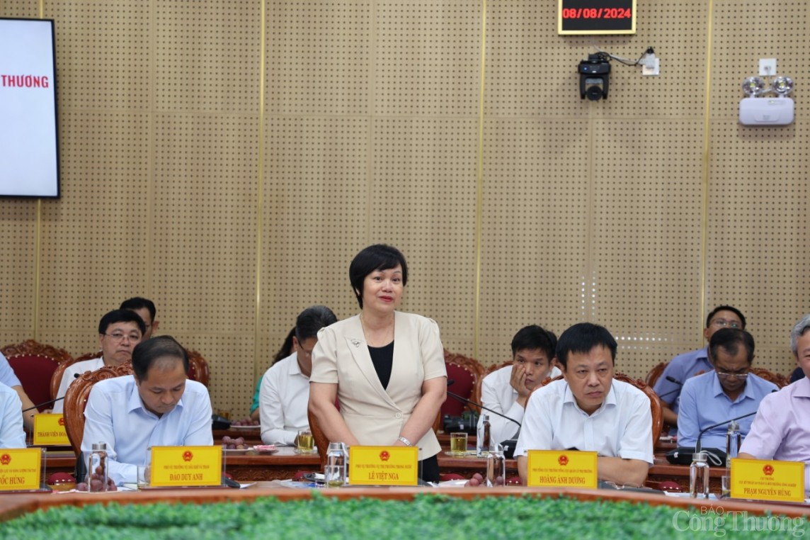 Bộ trưởng Nguyễn Hồng Diên làm việc với tỉnh Quảng Ngãi