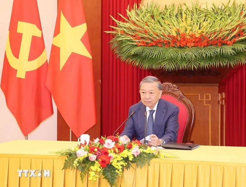 Tổng Bí thư, Chủ tịch nước Tô Lâm điện đàm với Tổng thống Nga Vladimir Putin Tổng Bí thư, Chủ tịch nước Tô Lâm điện đàm với Tổng thống Nga Vladimir Putin