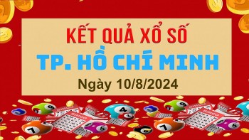 XSHCM 10/8, xổ số TP. HCM ngày 10 tháng 8, Kết quả xổ số TP. HCM thứ Bảy ngày 10/8/2024