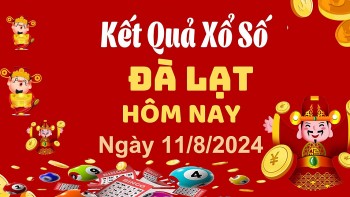XSDL 11/8, Xem kết quả xổ số Đà Lạt hôm nay 11/8/2024, xổ số Đà Lạt ngày 11 tháng 8