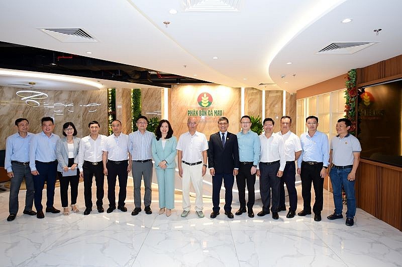 Đoàn Công tác Tập đoàn Vân Thiên Hoá đến thăm PVCFC