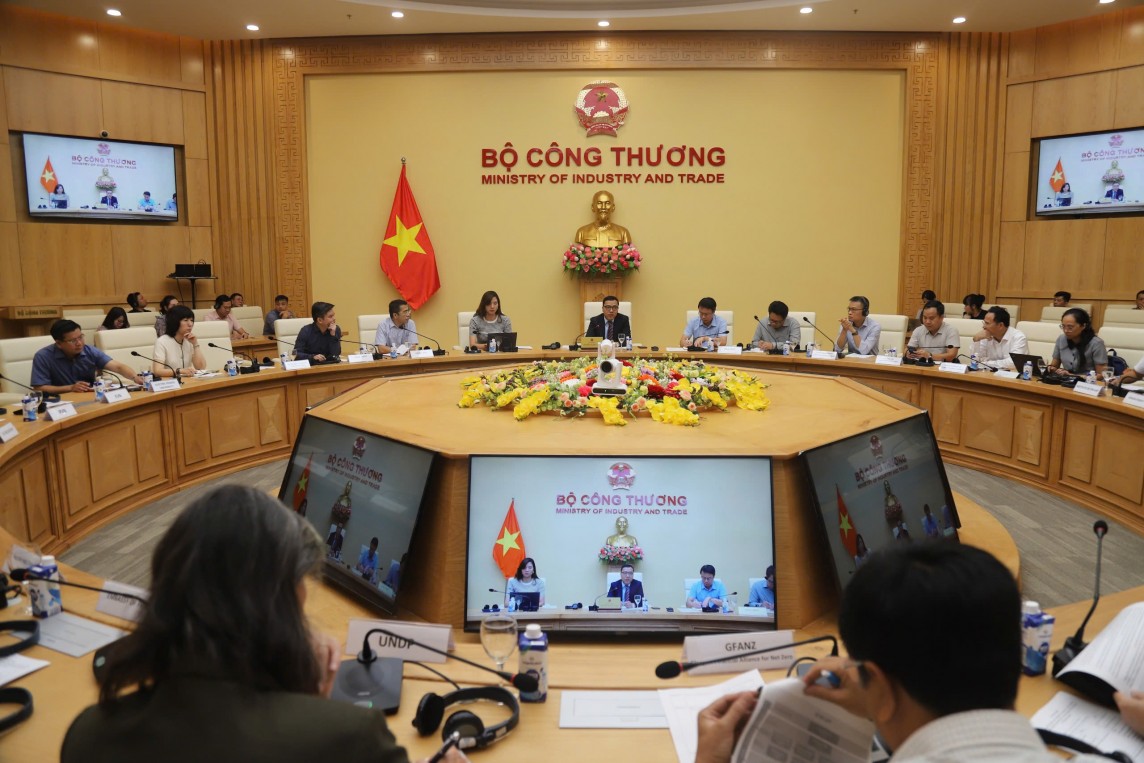 Thứ trưởng Nguyễn Hoàng Long làm việc với UNDP về JEPT Thứ trưởng Nguyễn Hoàng Long làm việc với UNDP về JEPT