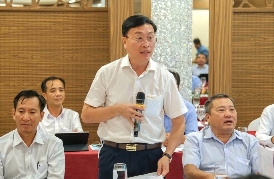 Phó Chủ tịch UBND tỉnh Bạc Liêu - Huỳnh Hữu Trí thông tin các nội dung liên quan đến Dự án MERIT trên địa bàn tỉnh. Phó Chủ tịch UBND tỉnh Bạc Liêu - Huỳnh Hữu Trí thông tin các nội dung liên quan đến Dự án MERIT trên địa bàn tỉnh.