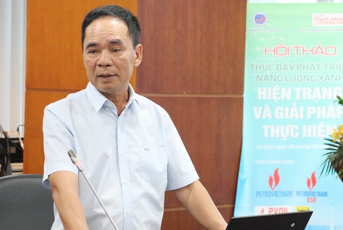 TS. Nguyễn Quốc Thập, Chủ tịch Hội Dầu khí Việt Nam phát biểu TS. Nguyễn Quốc Thập, Chủ tịch Hội Dầu khí Việt Nam phát biểu