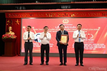 Danh sách tập thể, cá nhân đoạt giải Cuộc thi bảo vệ nền tảng tư tưởng của Đảng ngành Công Thương