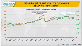 Giá cà phê trong nước ‘lệch nhịp’ với thế giới