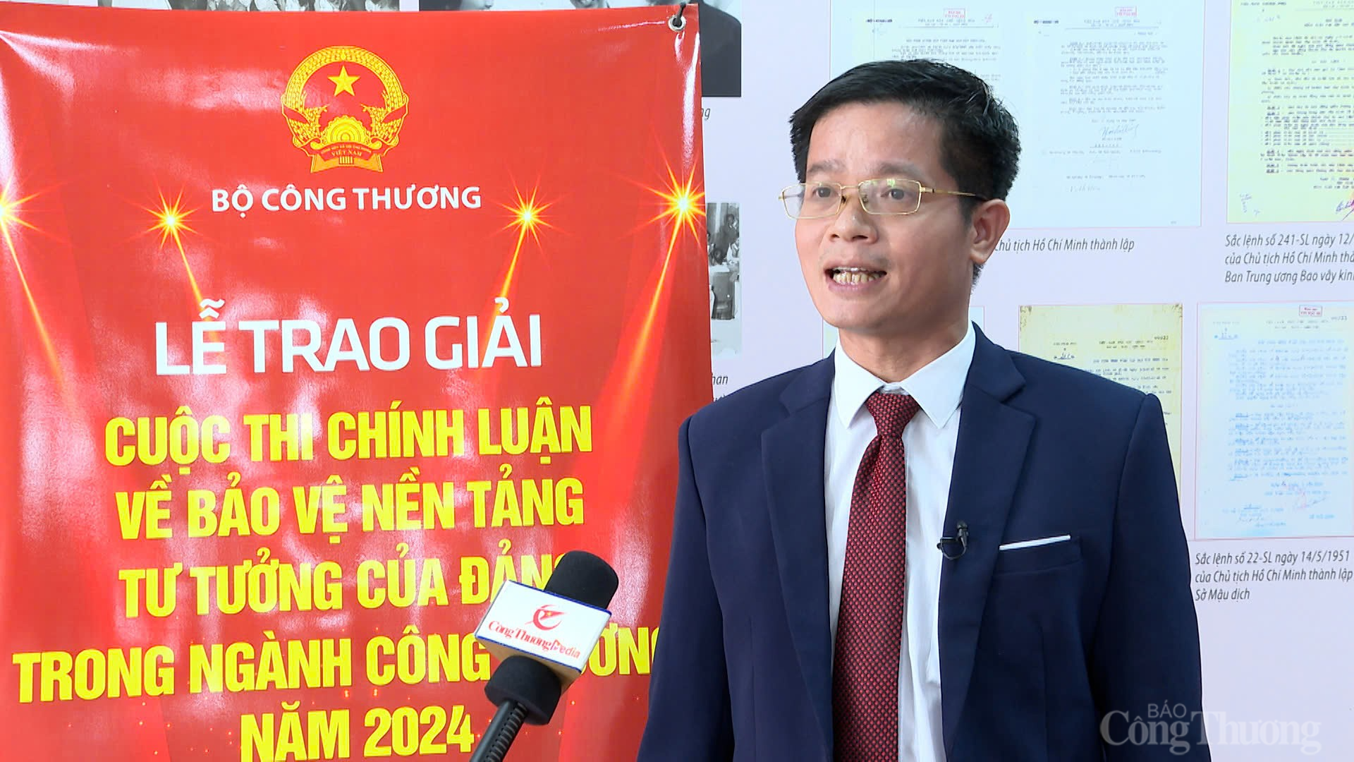 Các đại biểu, tác giả nói gì về Cuộc thi Bảo vệ nền tảng tư tưởng của Đảng ngành Công Thương 2024 Các đại biểu, tác giả nói gì về Cuộc thi Bảo vệ nền tảng tư tưởng của Đảng ngành Công Thương 2024