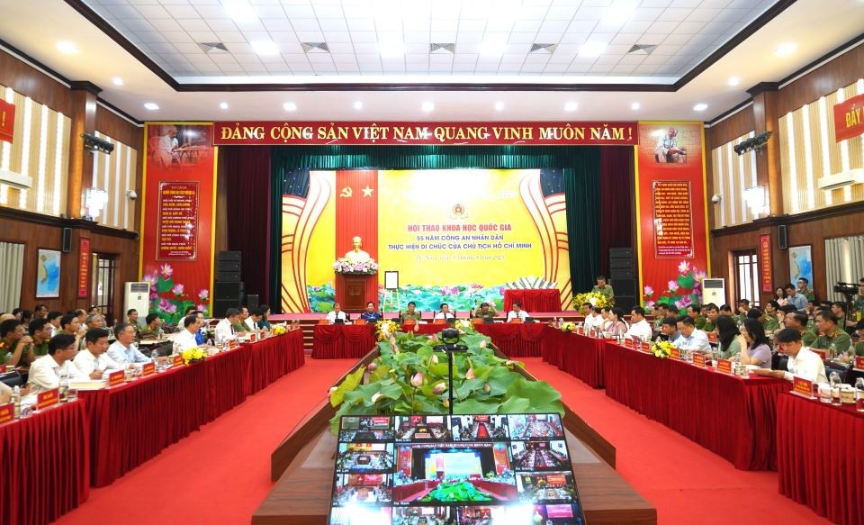55 năm Công an Nhân dân thực hiện Di chúc của Chủ tịch Hồ Chí Minh
