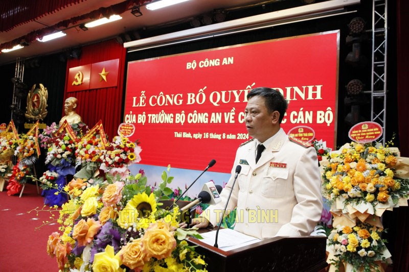 Bổ nhiệm Đại tá Trần Xuân Ánh làm Giám đốc Công an tỉnh Thái Bình Bổ nhiệm Đại tá Trần Xuân Ánh làm Giám đốc Công an tỉnh Thái Bình