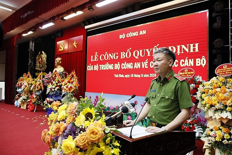 Bổ nhiệm Đại tá Trần Xuân Ánh làm Giám đốc Công an tỉnh Thái Bình Bổ nhiệm Đại tá Trần Xuân Ánh làm Giám đốc Công an tỉnh Thái Bình