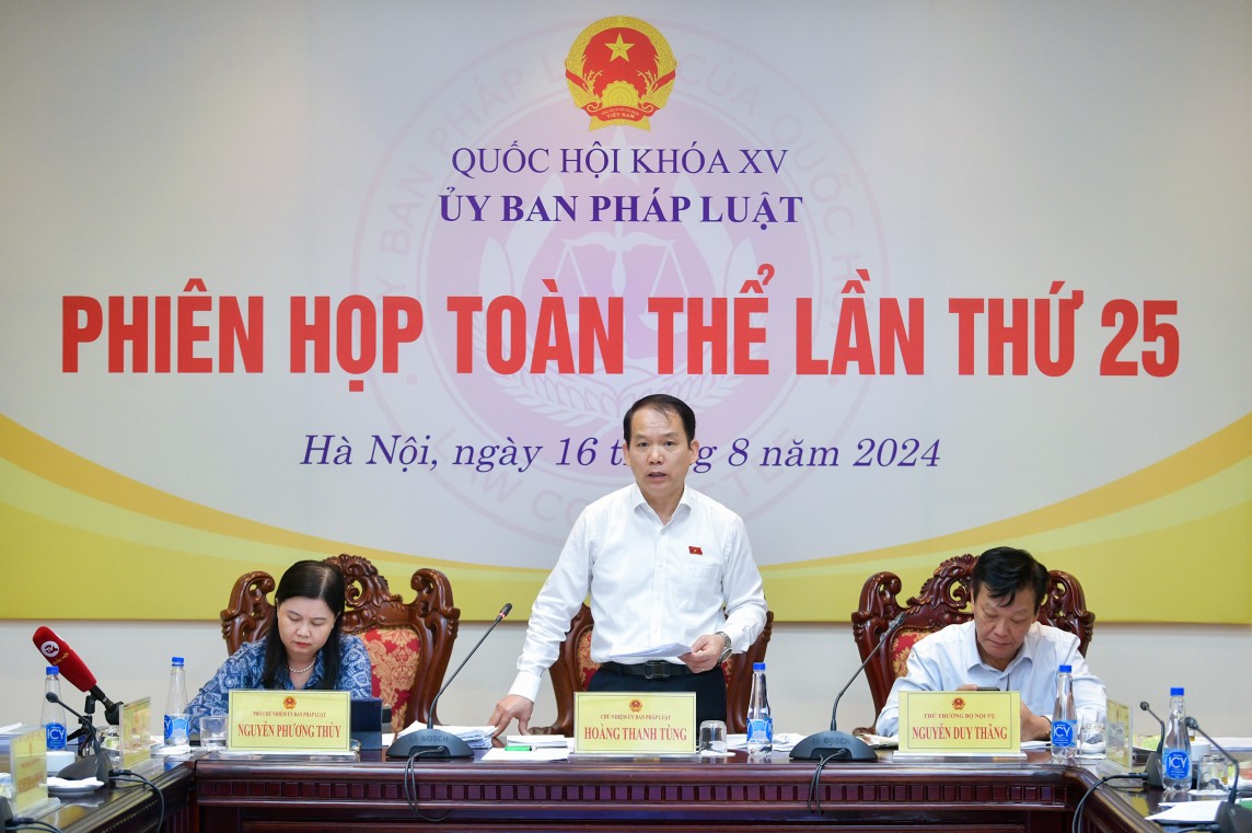 Ủy ban Pháp luật của Quốc hội tổ chức phiên họp toàn thể lần thứ 25 Ủy ban Pháp luật của Quốc hội tổ chức phiên họp toàn thể lần thứ 25