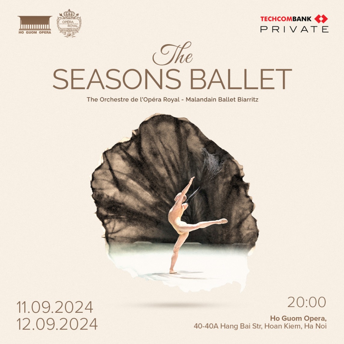 Techcombank Private mang The Seasons Ballet đến Việt Nam Techcombank Private mang The Seasons Ballet đến Việt Nam