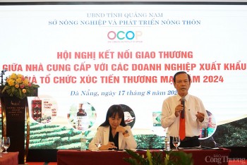 Kết nối giao thương sản phẩm OCOP Quảng Nam với các nhà cung cấp Đà Nẵng