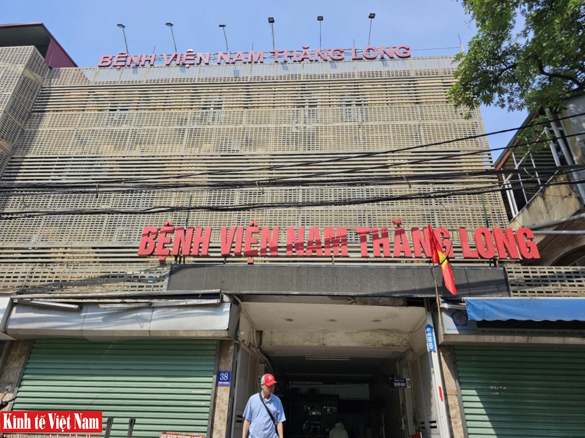 Bệnh viện Nam Thăng Long. Ảnh: H.B Bệnh viện Nam Thăng Long. Ảnh: H.B