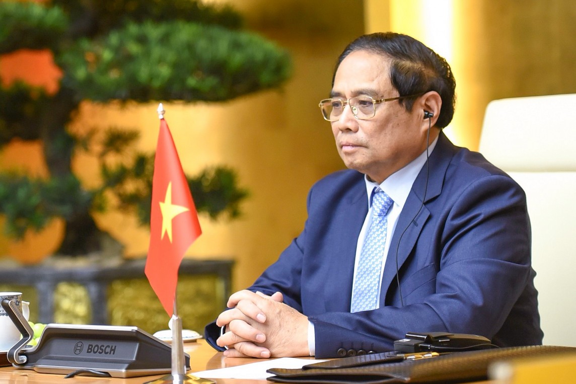 Thủ tướng nhấn mạnh các nước phương Nam cần có một tầm nhìn chung và tư duy, hành động, cách tiếp cận có tính toàn cầu, toàn diện và toàn dân - Ảnh: VGP/Nhật Bắc Thủ tướng nhấn mạnh các nước phương Nam cần có một tầm nhìn chung và tư duy, hành động, cách tiếp cận có tính toàn cầu, toàn diện và toàn dân - Ảnh: VGP/Nhật Bắc