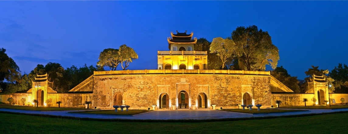 Hoàng thành Thăng Long về đêm. (Ảnh: Trung tâm Bảo tồn di sản Thăng Long – Hà Nội) Hoàng thành Thăng Long về đêm. (Ảnh: Trung tâm Bảo tồn di sản Thăng Long – Hà Nội)