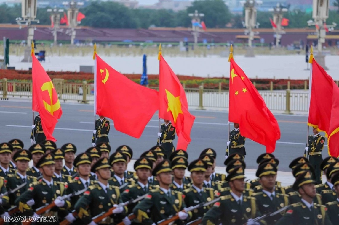 Lễ đón Tổng Bí thư, Chủ tịch nước Tô Lâm thăm cấp Nhà nước tới Trung Quốc Lễ đón Tổng Bí thư, Chủ tịch nước Tô Lâm thăm cấp Nhà nước tới Trung Quốc