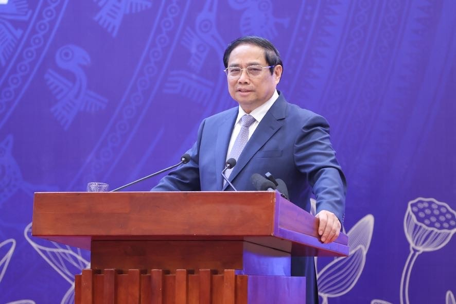 Thủ tướng Phạm Minh Chính: Quan tâm giáo dục và đào tạo để tạo động lực, nguồn lực phát triển đất nước nhanh và bền vững - Ảnh: VGP/Nhật Bắc Thủ tướng Phạm Minh Chính: Quan tâm giáo dục và đào tạo để tạo động lực, nguồn lực phát triển đất nước nhanh và bền vững - Ảnh: VGP/Nhật Bắc