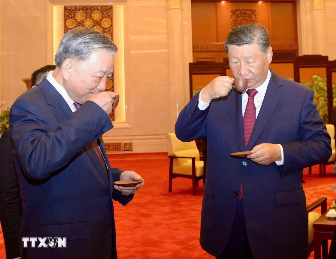 Tổng Bí thư, Chủ tịch nước Tô Lâm hội kiến Tổng Bí thư, Chủ tịch nước Tô Lâm hội kiến