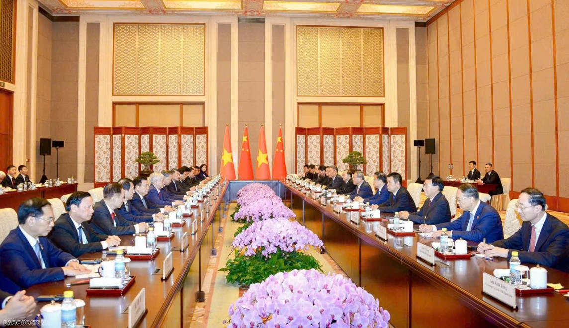 Tổng Bí thư, Chủ tịch nước Tô Lâm hội kiến Thủ tướng Trung Quốc Lý Cường Tổng Bí thư, Chủ tịch nước Tô Lâm hội kiến Thủ tướng Trung Quốc Lý Cường