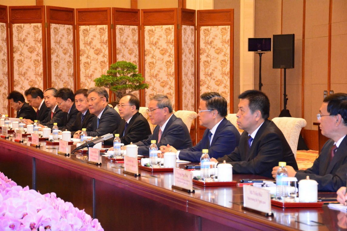 Tổng Bí thư, Chủ tịch nước Tô Lâm hội kiến Thủ tướng Trung Quốc Lý Cường Tổng Bí thư, Chủ tịch nước Tô Lâm hội kiến Thủ tướng Trung Quốc Lý Cường