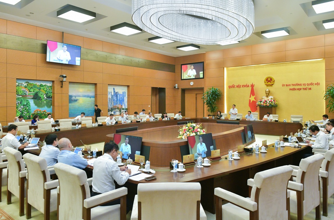 Phiên họp thứ 36 của Ủy ban Thường vụ Quốc hội Phiên họp thứ 36 của Ủy ban Thường vụ Quốc hội