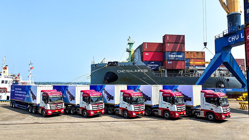 Sơ mi rơ moóc thương hiệu Thaco Trailers vươn ra thị trường thế giới Sơ mi rơ moóc thương hiệu Thaco Trailers vươn ra thị trường thế giới