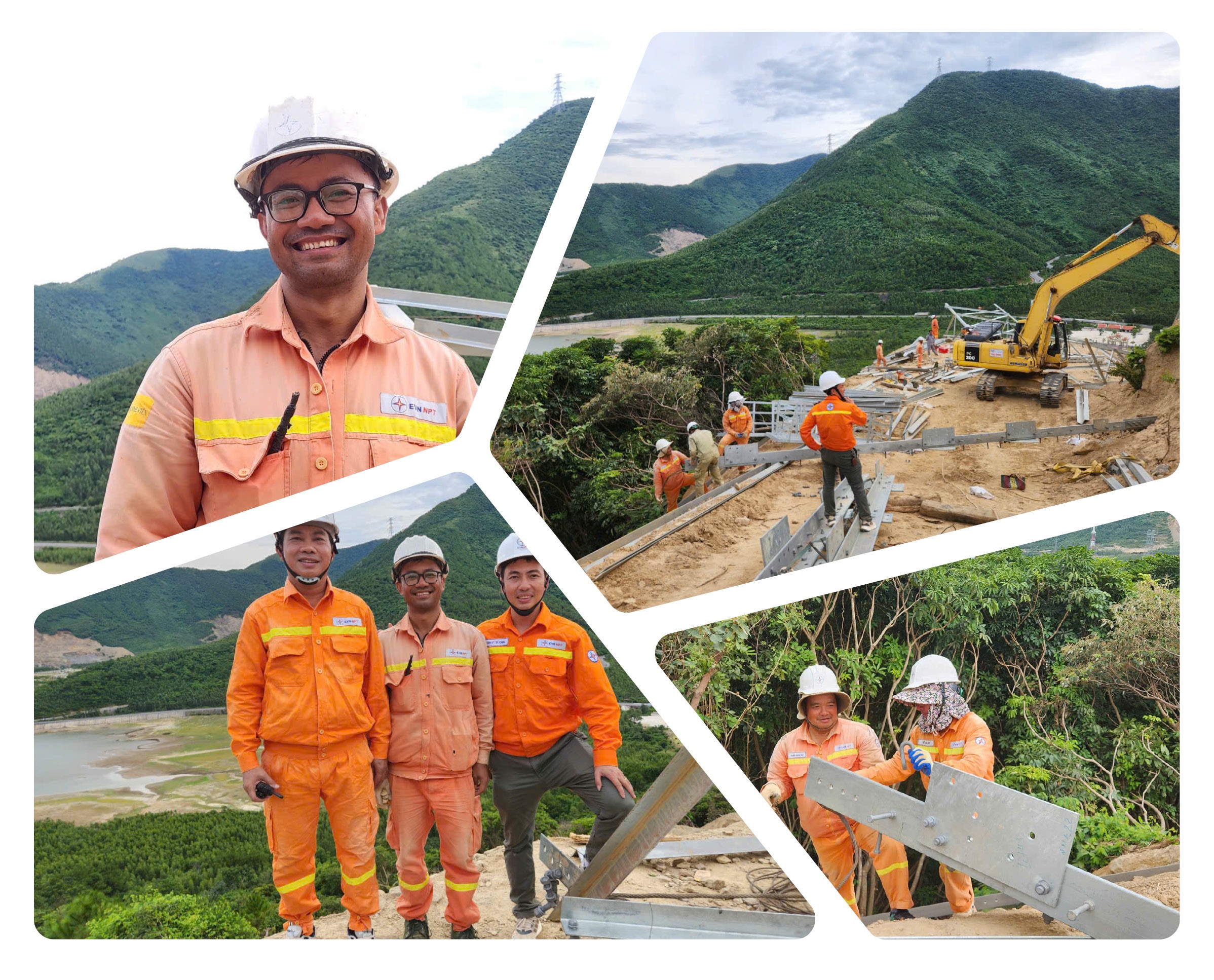 Thi công dự án đường dây 500kV mạch 3 Quảng Trạch – Quỳnh Lưu Thi công dự án đường dây 500kV mạch 3 Quảng Trạch – Quỳnh Lưu